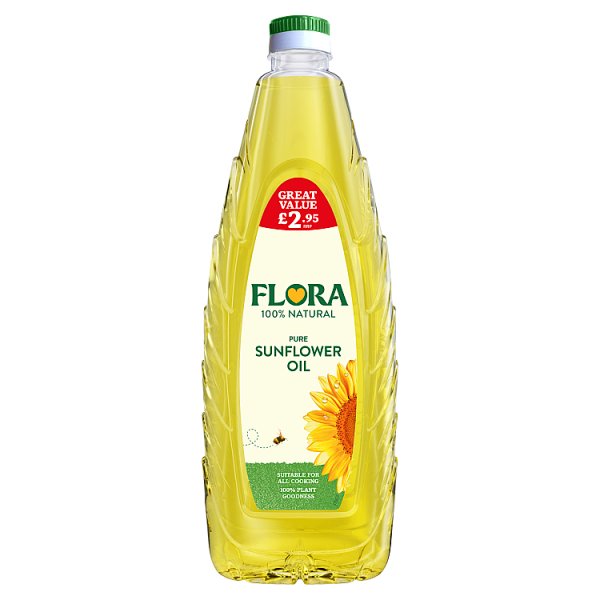 Flora Sunflower Oil PM 1Ltr £2.95 (HS)
