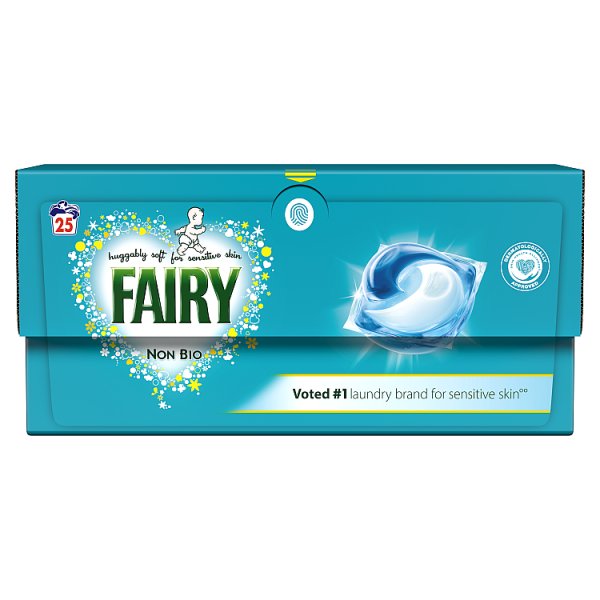 Fairy Non Bio Washing Pods Sensitive 25W (HS)