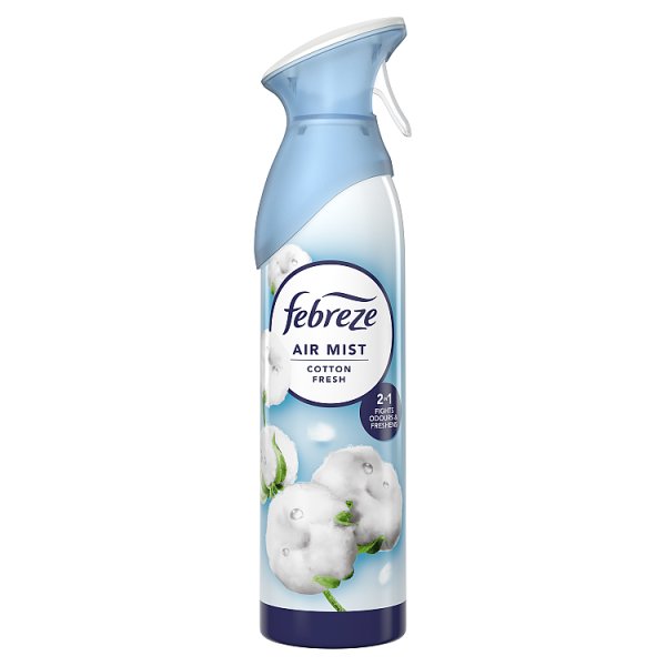 Febreze Air Freshener Spray Cotton Fresh 185ml (HS)