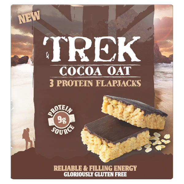 Trek Cocoa Oat Flapjack (3 x 50g) (HS)