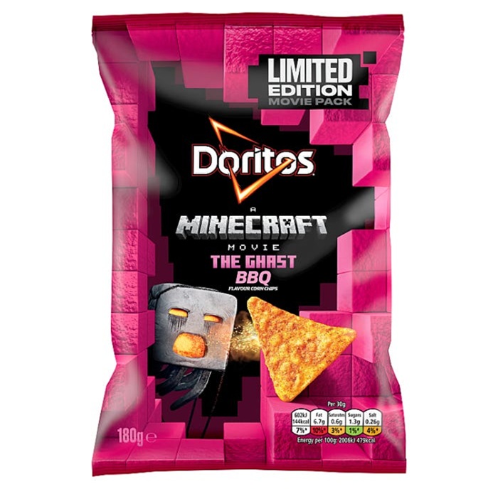 Doritos Minecraft Sweet Tang BBQ 180g Ltd NEW (HS)