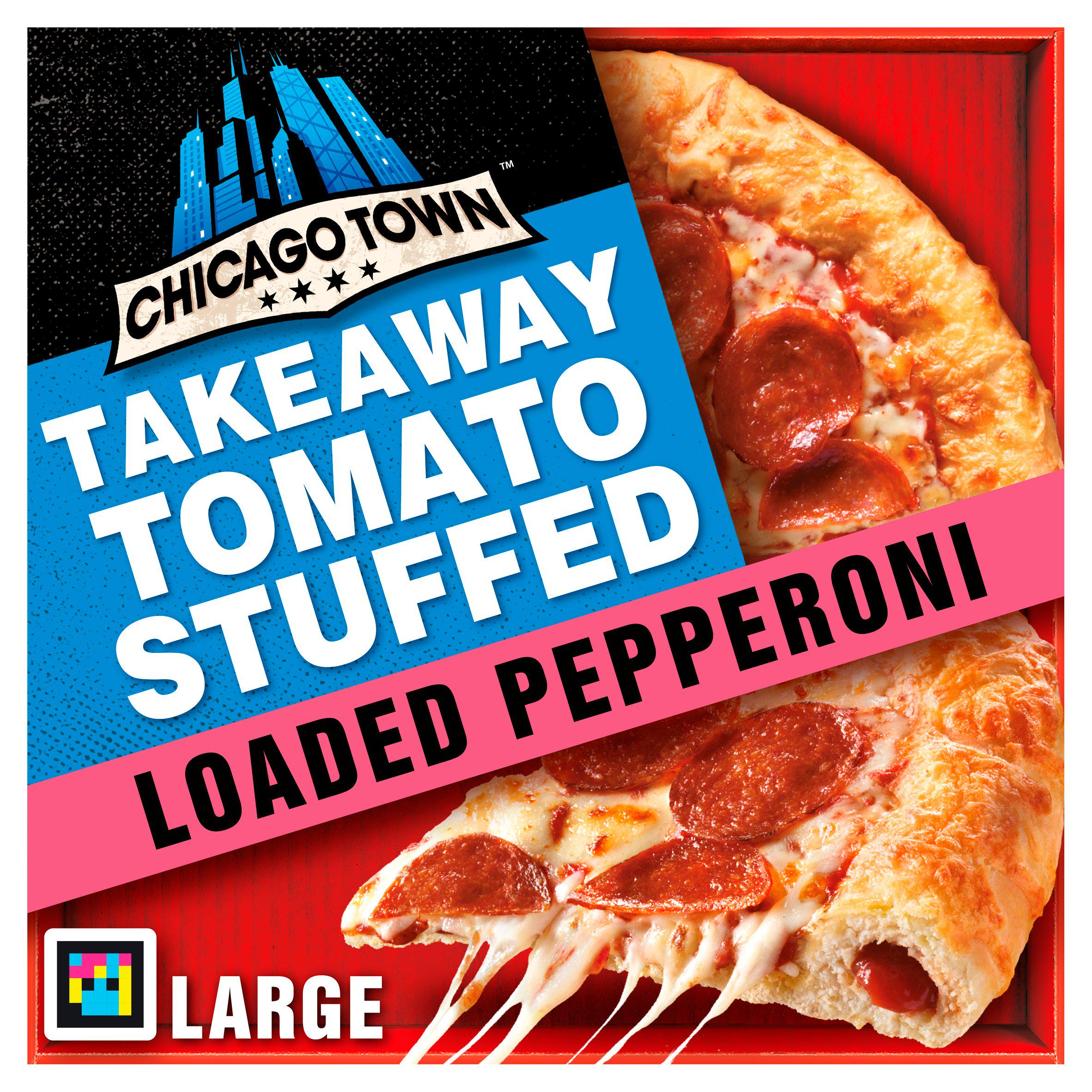 Chicago Town Takeaway S/Crust Pepperoni 645g