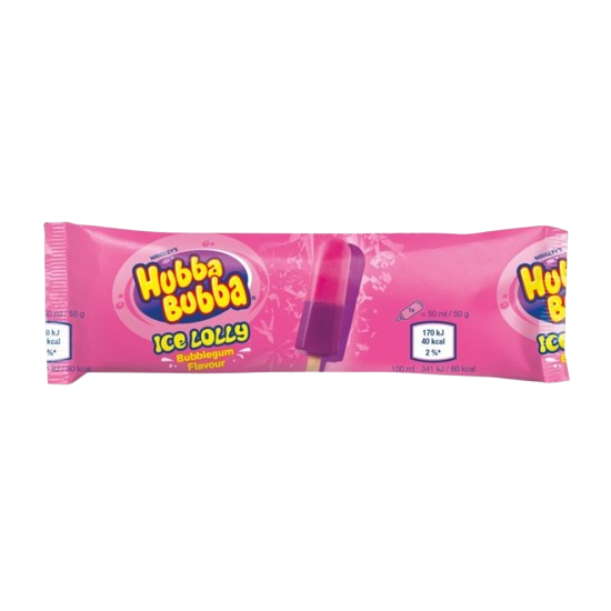 Hubba Bubba Bubblegum Ice Lolly 50g