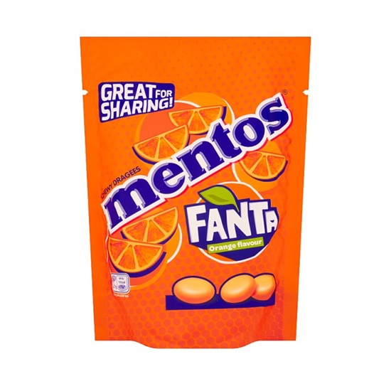 Mentos Fanta Chewy Pouch 140g (B)