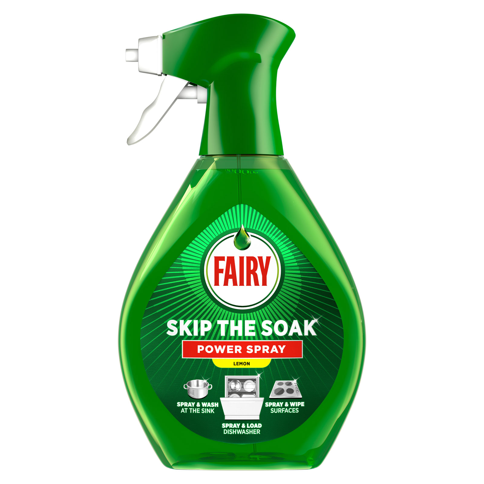 Fairy Skip The Soak Power Spray Lemon 650ml