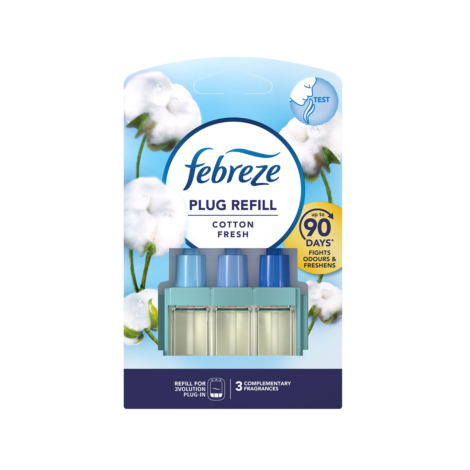 Febreze 3Vol Plug Refill Cotton Fresh 20ml