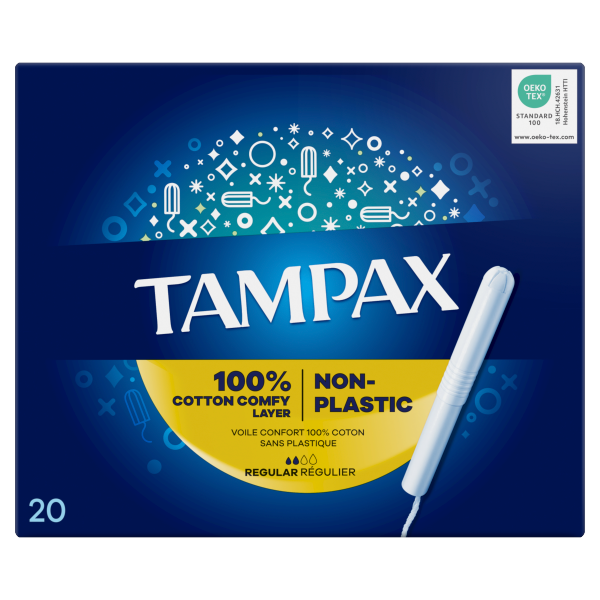 Tampax Regular Card Applicator 20s