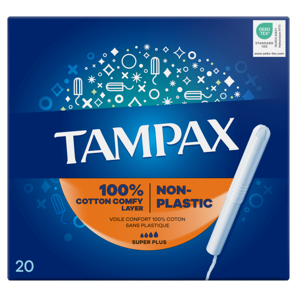 Tampax Super Plus Card Applicator 20s