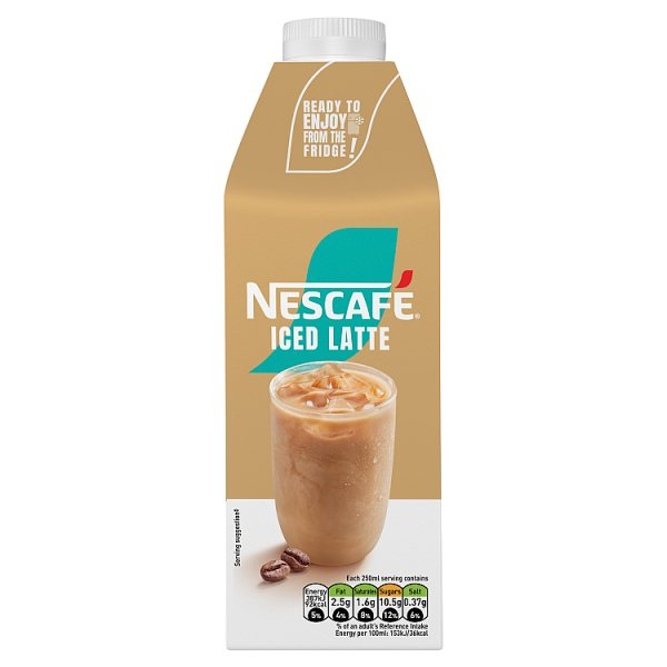 Nescafe Ready To Drink Iced Latte 750ml NEW