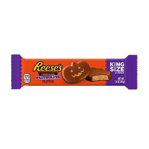 (DELIST)Reeses Peanut Butter Pumpkins Milk Chocolate 68g