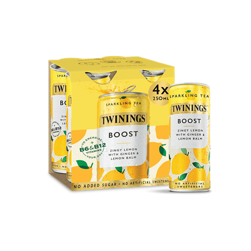 Twinings Sparkling Tea Boost (4 x 250ml)