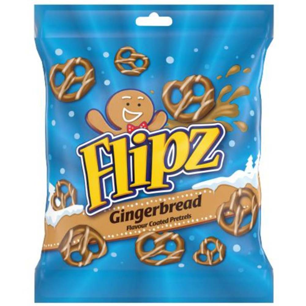 (DELIST)Flipz Gingerbread Xmas 150g