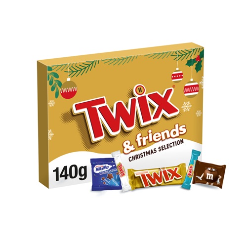 (DELIST)Twix Friends Medium Selection Box 140g