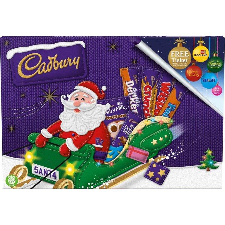 (DELIST)Cadbury Medium Santa Selection Box 125g