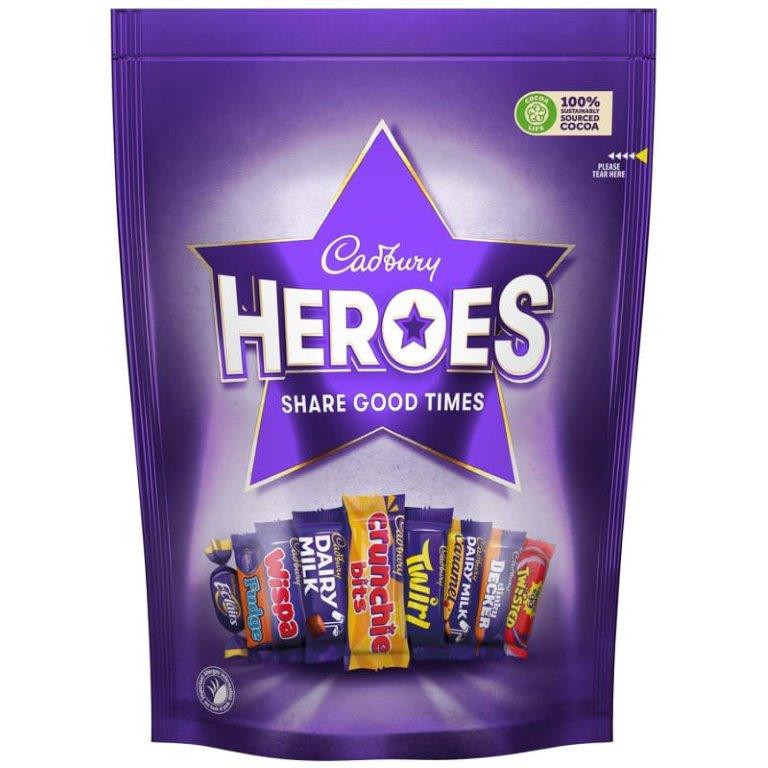 (DELIST)Cadbury Heroes Pouch 270g