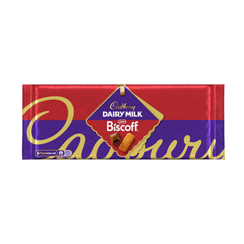 (DELIST)Cadbury Dairy Milk Biscoff 350g NEW