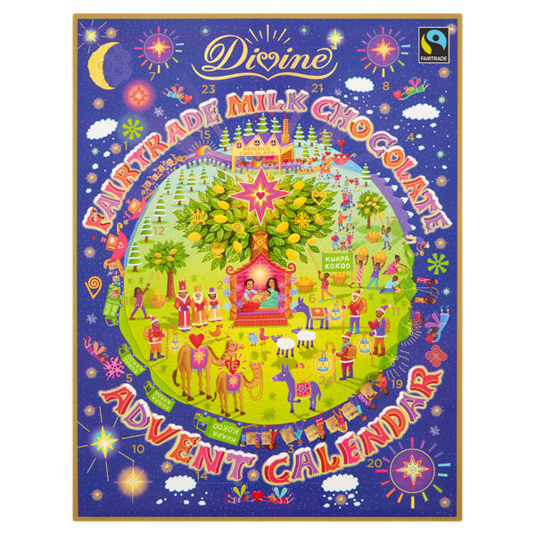 Divine Milk Chocolate Advent Calendar 85g