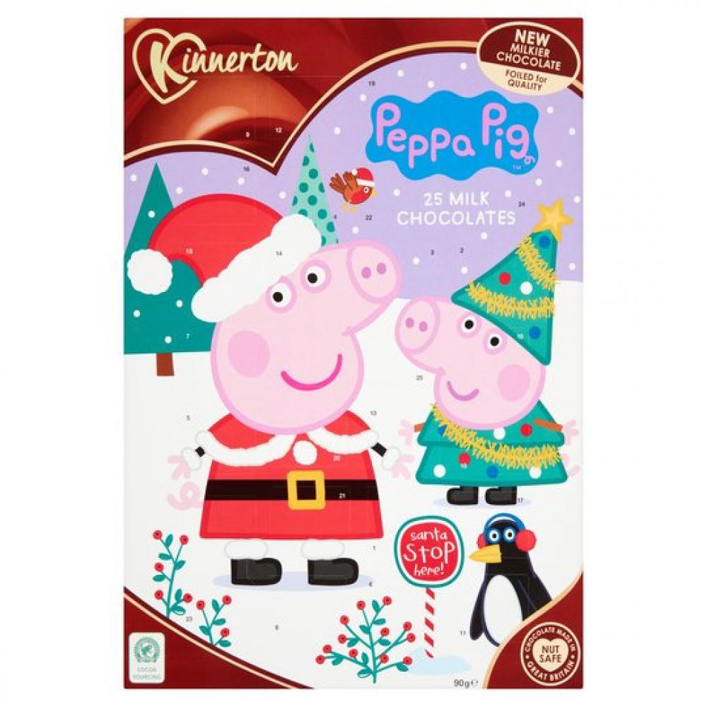 (DELIST)Kinnerton Advent Calendar Peppa Pig 40g