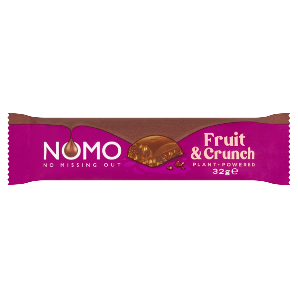 (DELIST)NOMO Countlines Fruit & Crunch Bar 34g