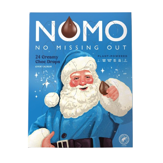 (DELIST)NOMO Creamy Choc Drops Advent 70g