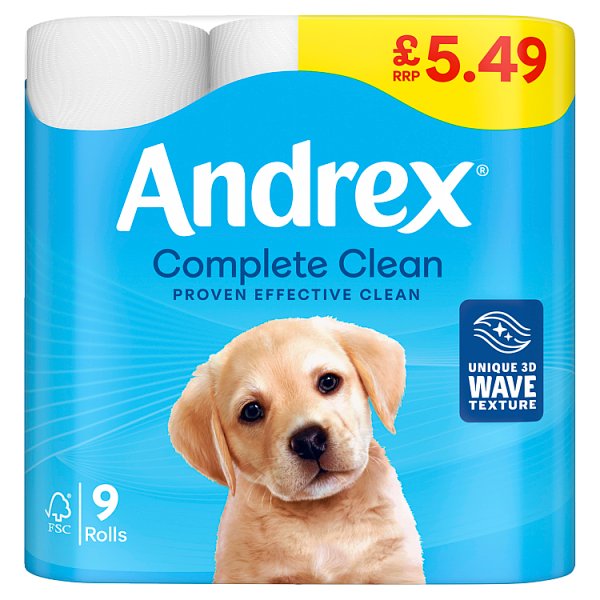 Andrex Complete Clean PM £5.49 (HS)