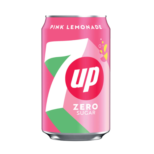 7Up Zero Pink Lemonade 330ml