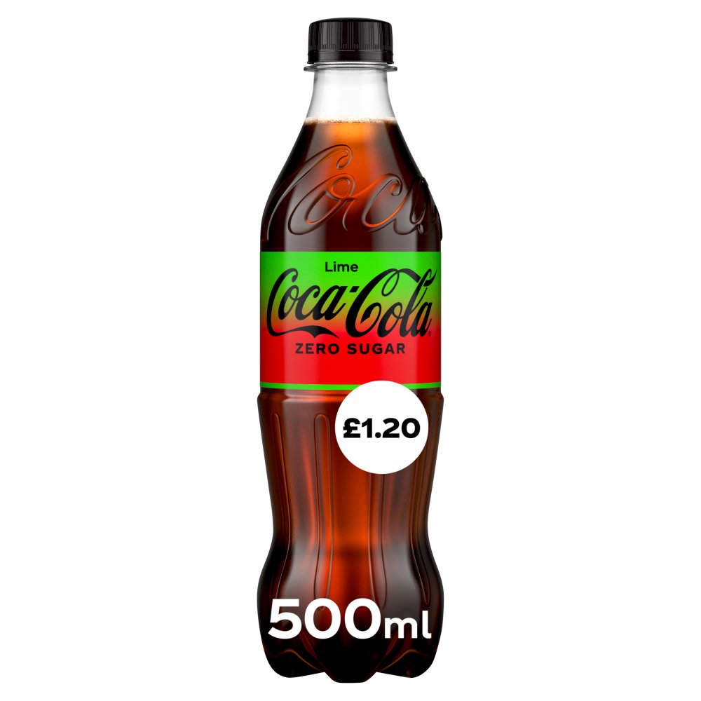 (DELIST) Coke Zero Lime 500ml PMP