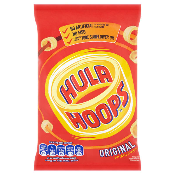 Hula Hoops Original 34g