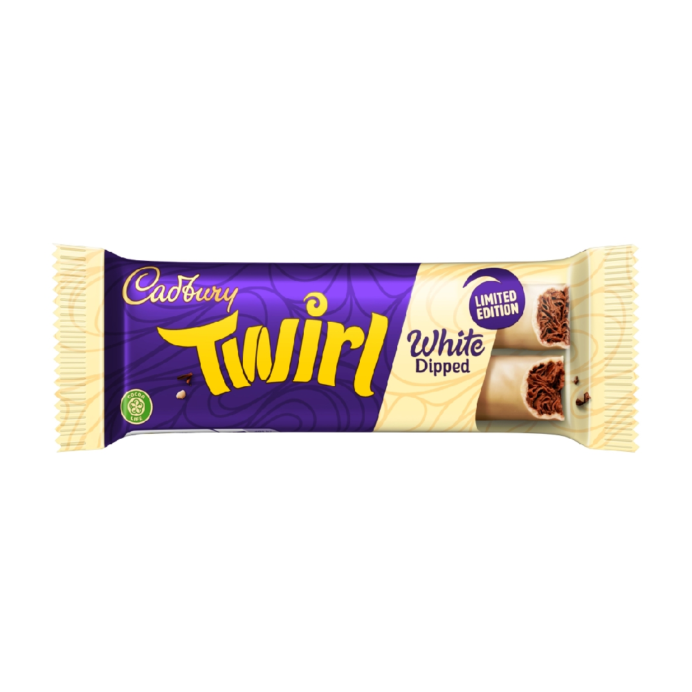 Cadbury Twirl White Ltd 43g NEW