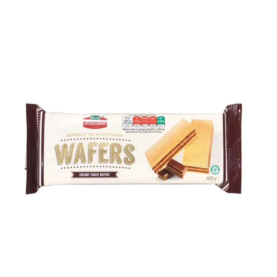 Bello Artizano Chocolate Cream Wafers 100g