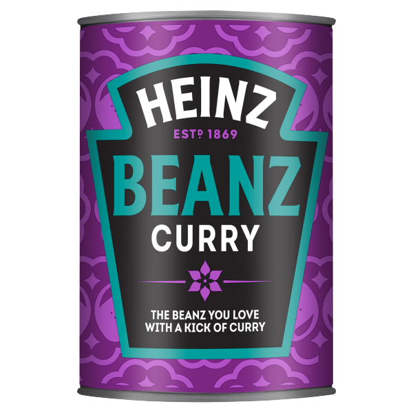 Heinz Baked Beanz Curry 390g NEW