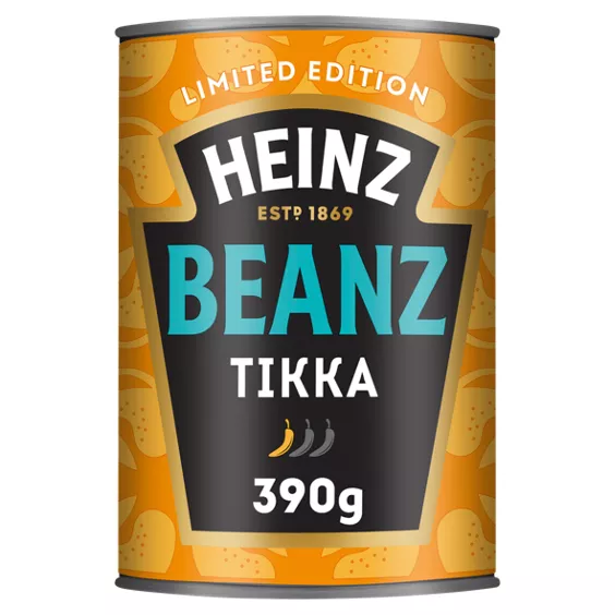 Heinz Beanz Tikka Creamy Ltd 390g NEW