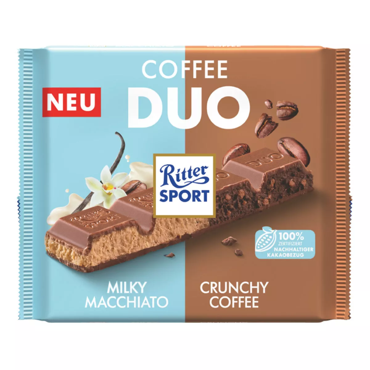 Ritter Sport Coffee Duo Double Filled & Double Delicious 218g