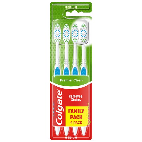 Colgate Toothbrush Premier Clean 4pk