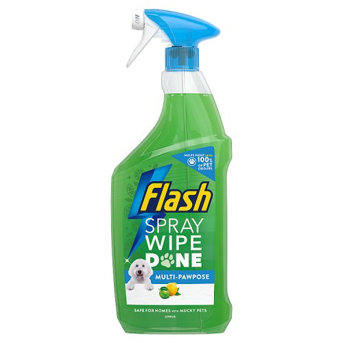 Flash Spray Wipe Done Pet 800ml