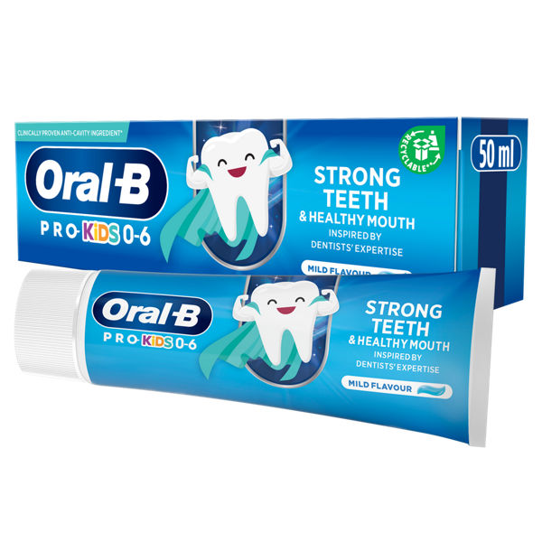 Oral B Toothpaste Pro Kids 0-6 Yrs 50ml