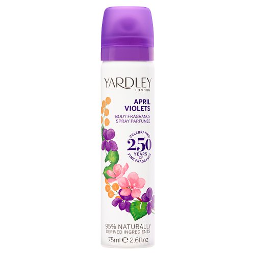 Yardley Body Spray April Violets 75ml