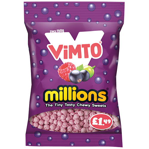 Millions Vimto Bags PM £1.49 110g
