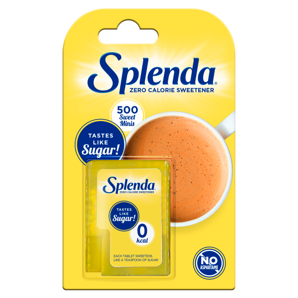 Splenda Zero Calorie Sweetener 500s Sweet Minis 7.5g