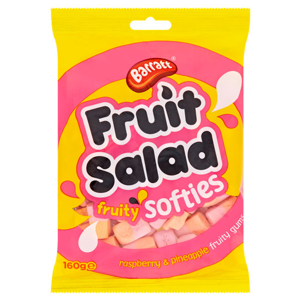 Barratt Fruit Salad Softies Bag 160g