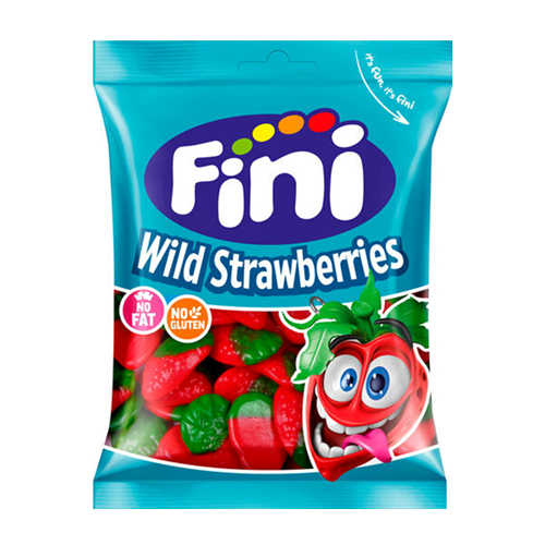 (DISCONTINUED) Fini Halal Wild Strawberries 75g