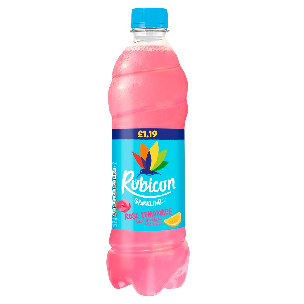 Rubicon Sparkling Rose Lemonade PM £1.19 500ml
