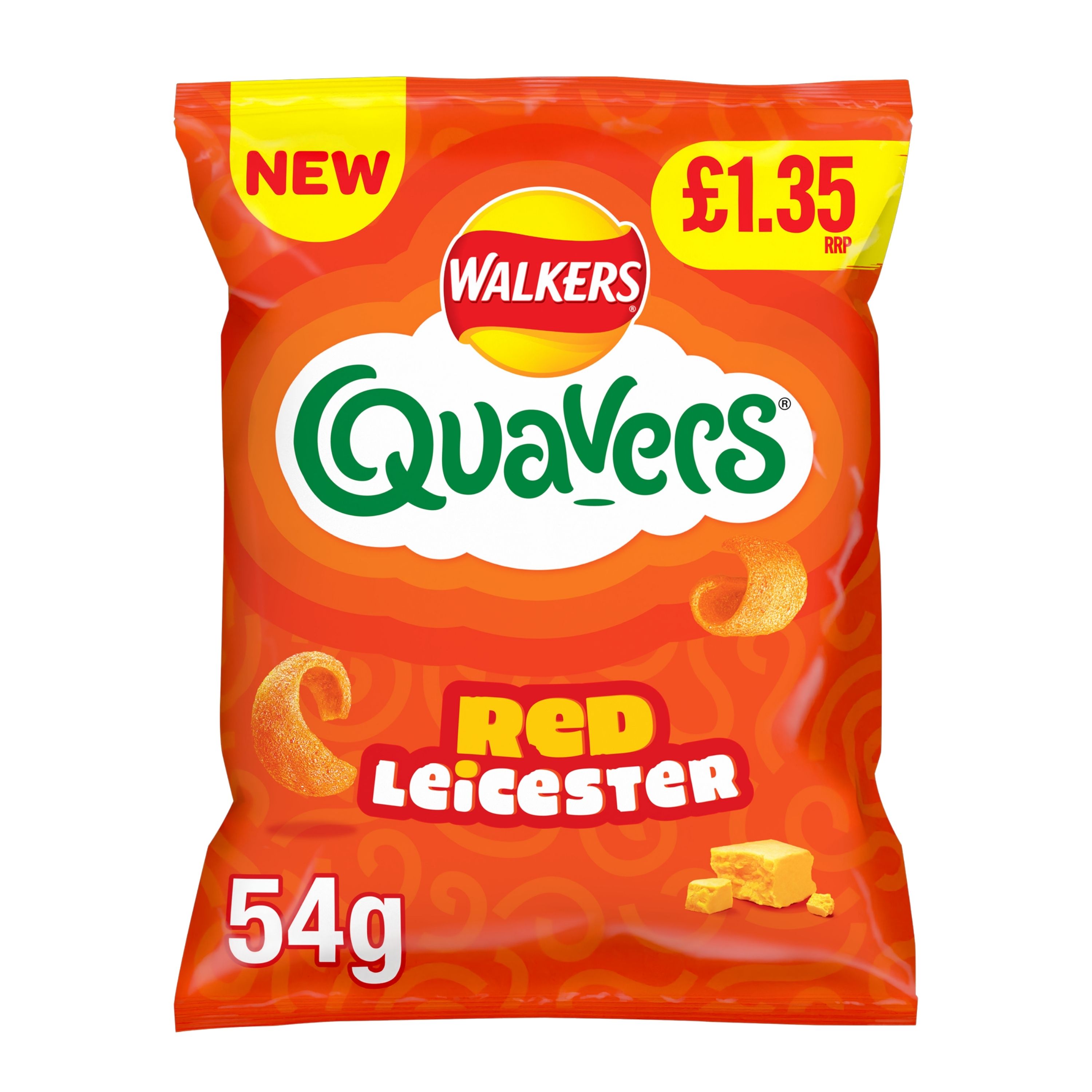 Walkers Quavers Red Leicester PM £1.35 54g