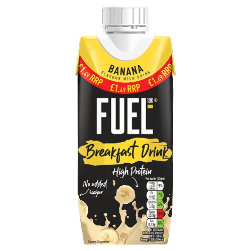 Fuel 10K Breakfast Drink Banana PM £1.49 330ml