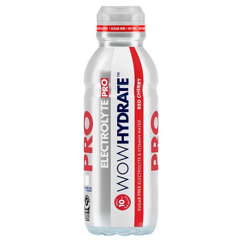 Wow Hydrate Electrolyte Pro Red Cherry 500ml