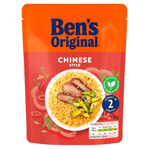 Bens Original RTH Rice Chinese 220g
