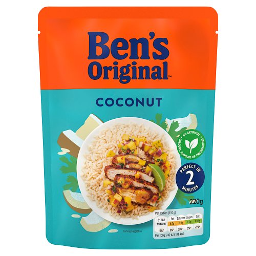 Bens Original RTH Rice Coconut 220g
