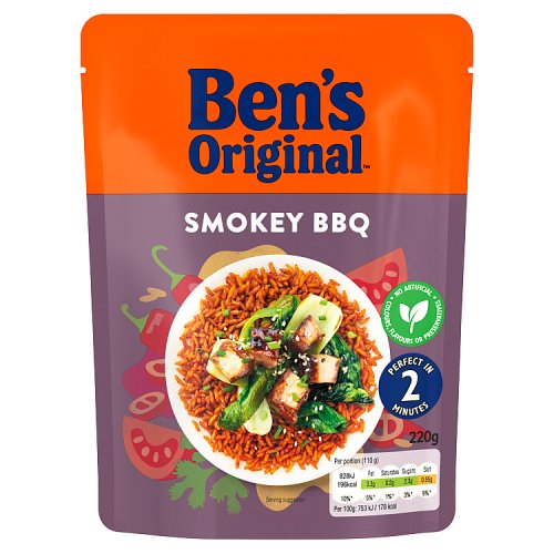 Bens Original RTH Rice Smokey Bbq 220g