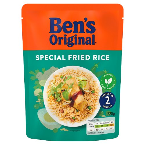 Bens Original RTH Rice Special Fried Rice 220g
