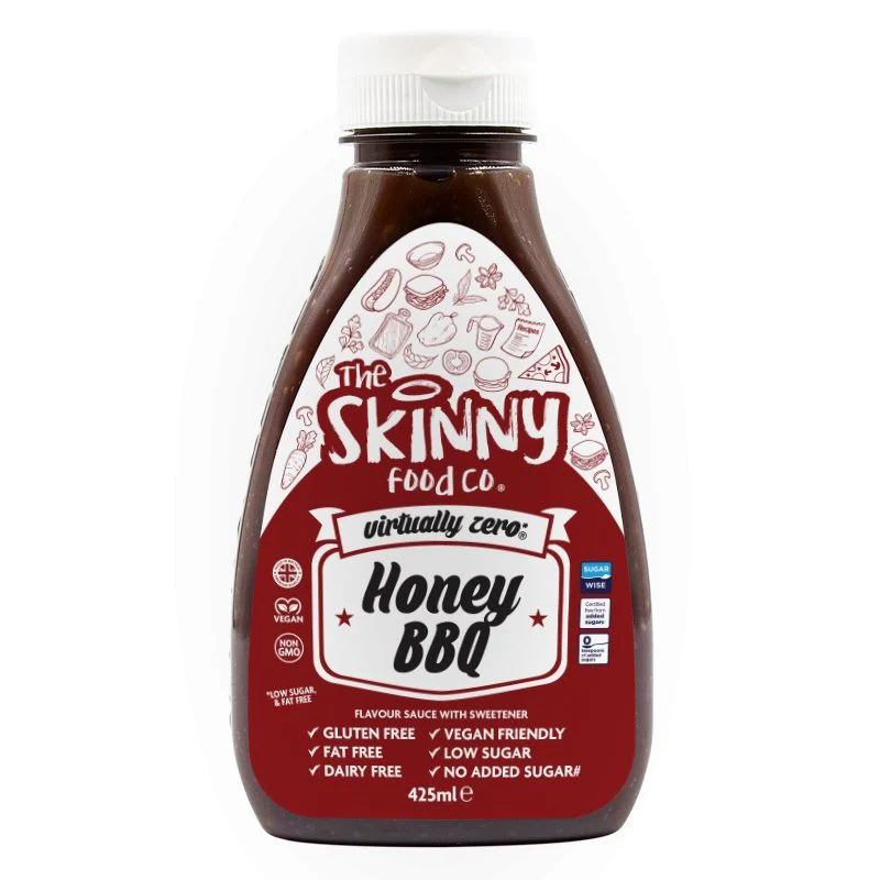 Skinny Food Virtually Zero Honey BBQ Sauce 425ml